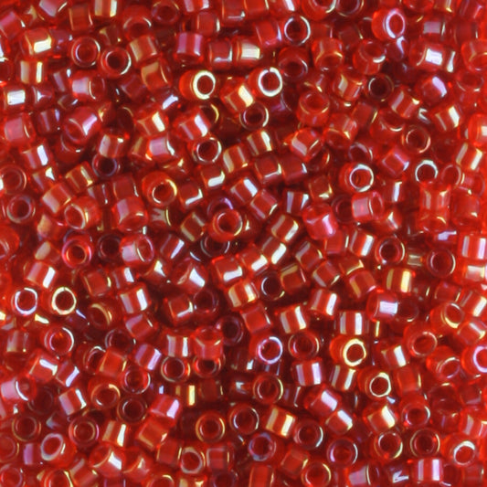 DB0295 Cherry Lined Red Rainbow - 5 grams