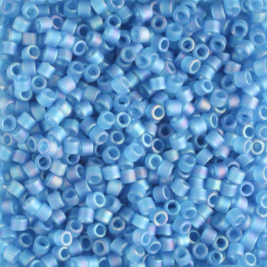 DB0862 Transparent Matte Rainbow Turquoise