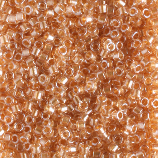 DB0901 Sparkling Rose Gold Lined Crystal