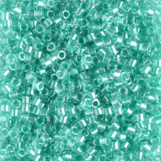 DB0904 Sparkling Aqua Lined Crystal