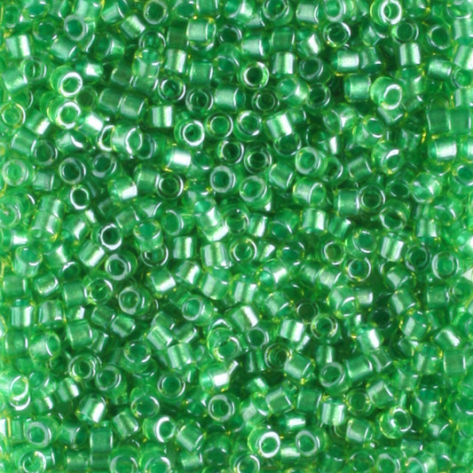 DB0916 Sparkling Green Lined Light Green - 5 grams
