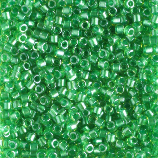 DB0916 Sparkling Green Lined Light Green