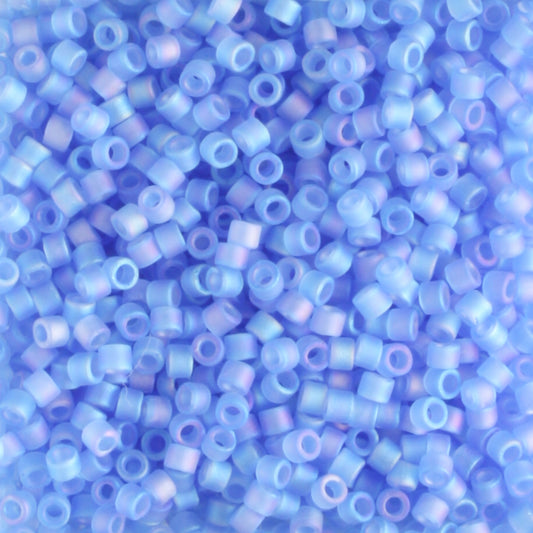 DB1285 Transparent Matte Rainbow Azure Blue