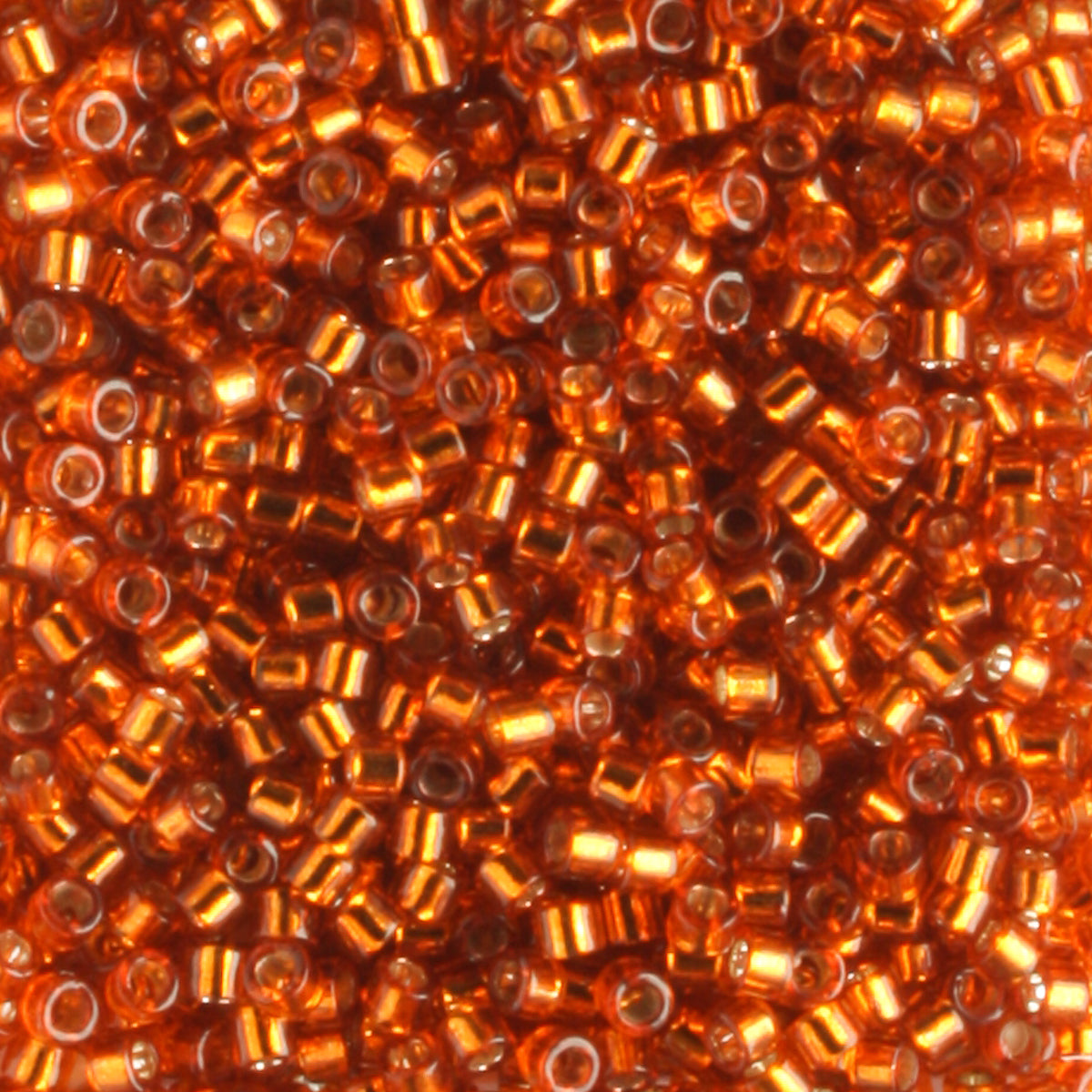 DB1333 Silver Lined Burnt Orange - 5 grams