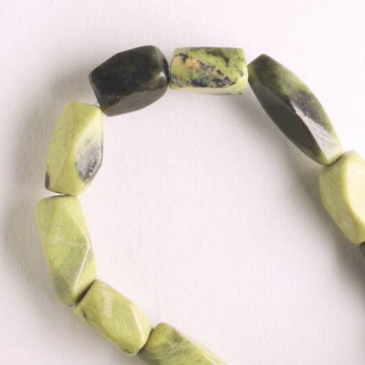 Yellow Jade - 8" strand