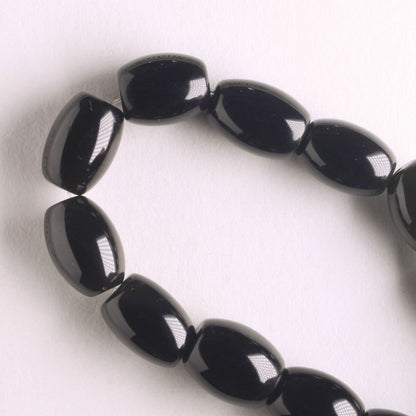 Black Agate - 8" strand