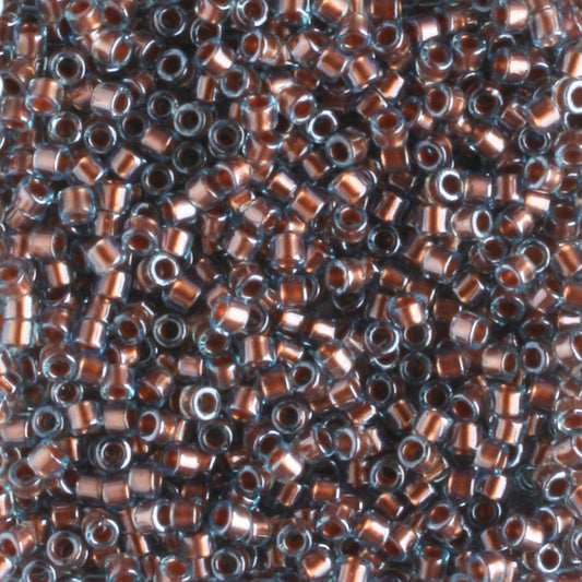 DB1706 Pearl Dark Copper Lined Blue