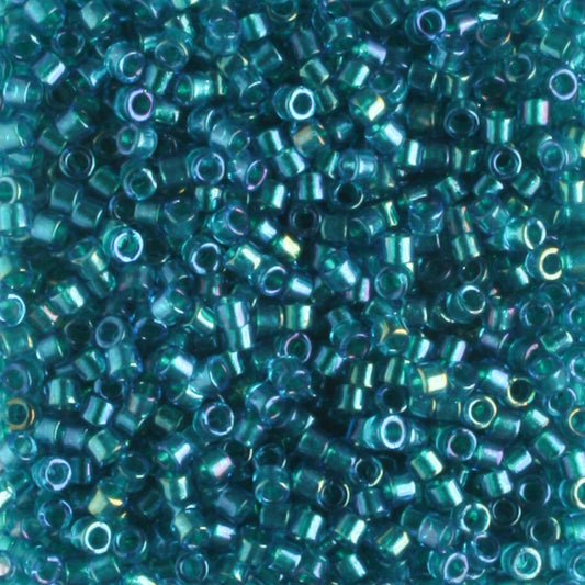 DB1764 Sparkling Rainbow Azure Line Blue