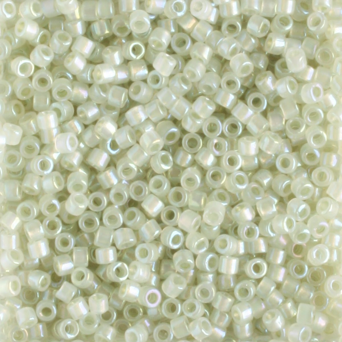DB1765 Sparkling Rainbow Cream Lined Celery