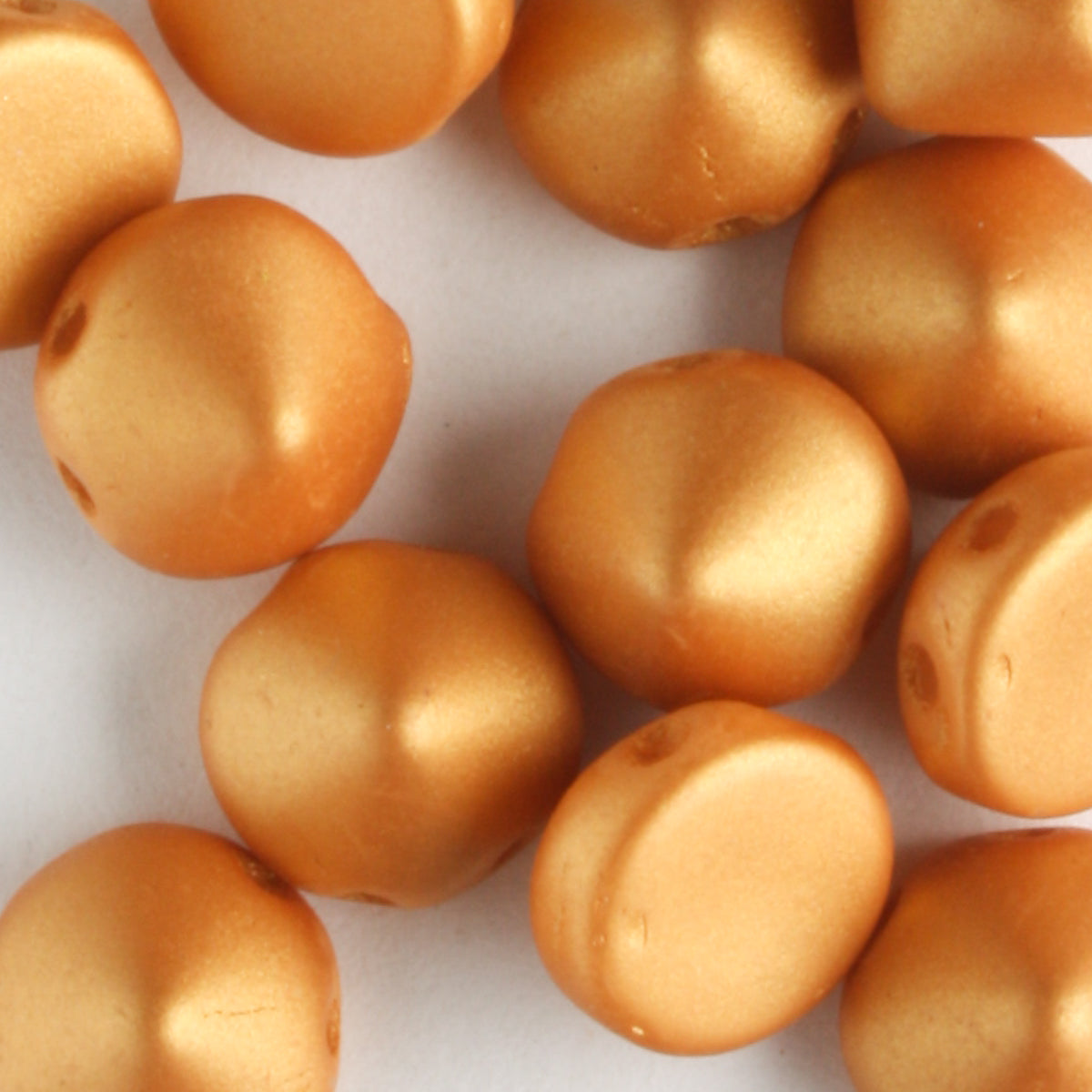 Tipp Matte Metallic Gold - 20 beads