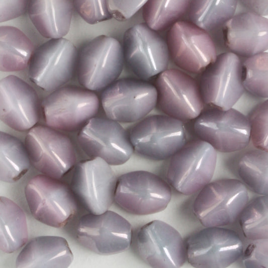 Pinch Bead Opaque Luster Amethyst - 100 beads