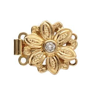 2 Strand Clasp Gold