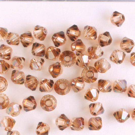 3mm Bicone Crystal Venus - 48 beads