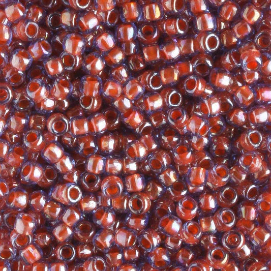 11/0 Lined Orange Alexandrite - 10 grams