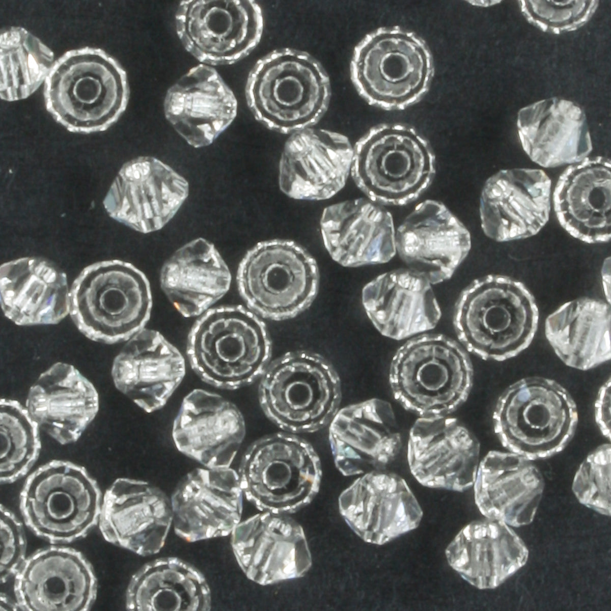 3mm Bicone Crystal - 48 beads