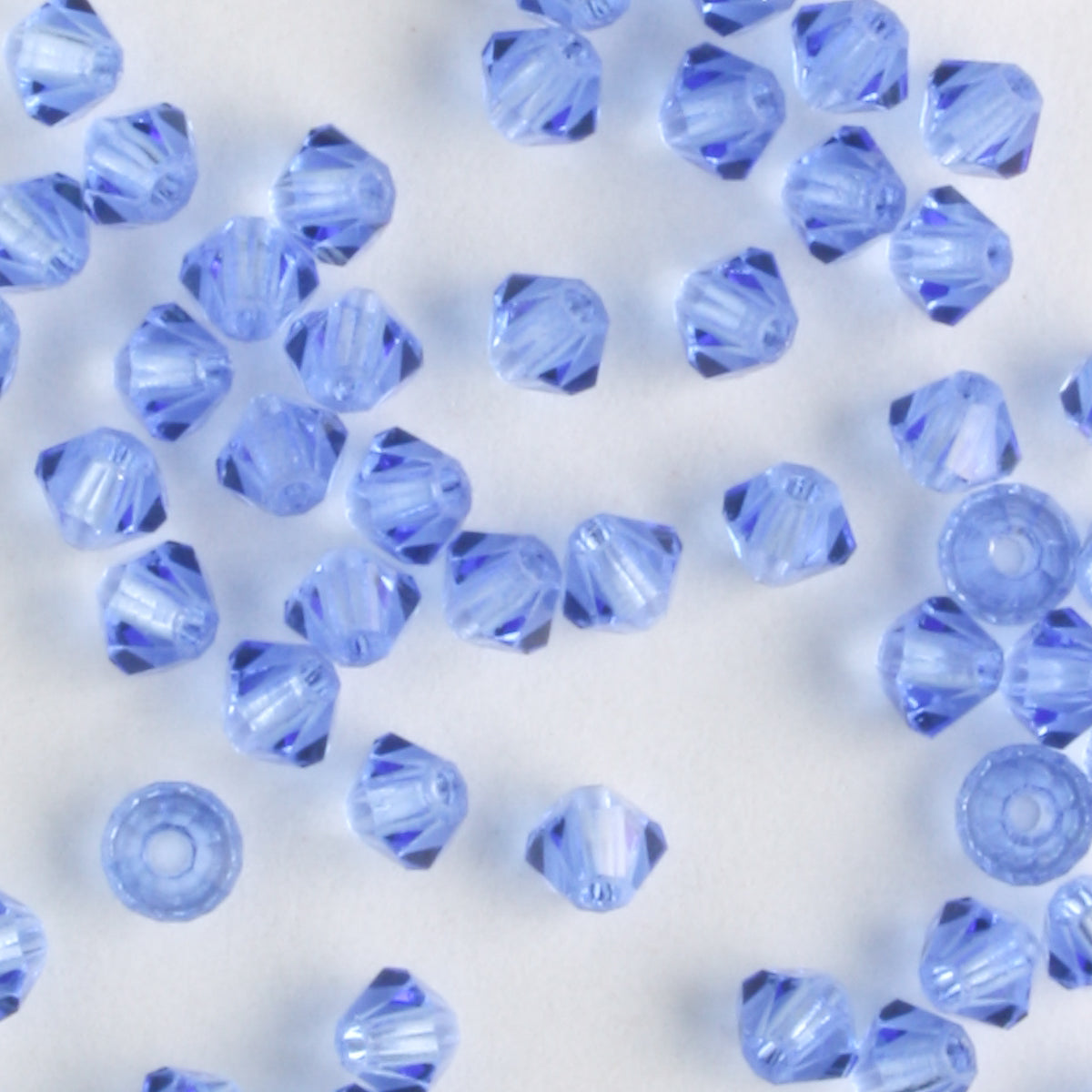 3mm Bicone Sapphire - 48 beads