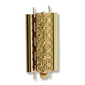 Beadslide Clasp Gold 24mm