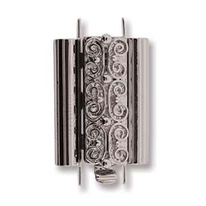 Beadslide Clasp Silver 18mm
