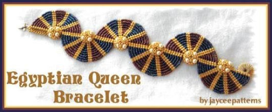 Egyptian Queen Bracelet Pattern - PDF