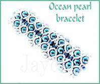 Ocean Pearl Bracelet Pattern - PDF