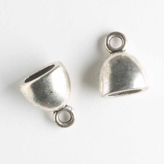 Pewter End Cone - pair