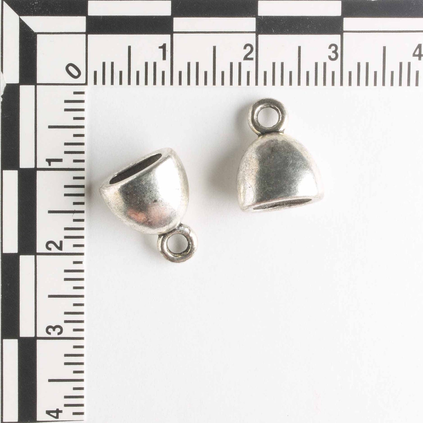 Pewter End Cone - pair