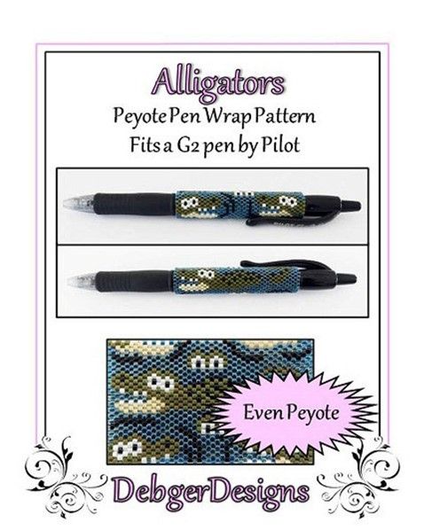 Alligators Pen Wrap Pattern - PDF