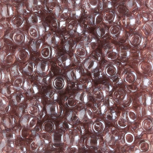 8/0 Transparent Luster Light Amethyst - 10 grams