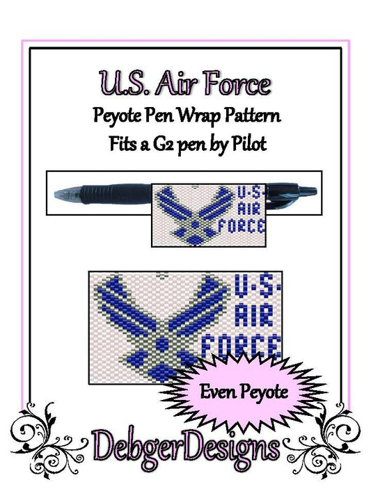 U.S. Air Force Pen Wrap Pattern - PDF