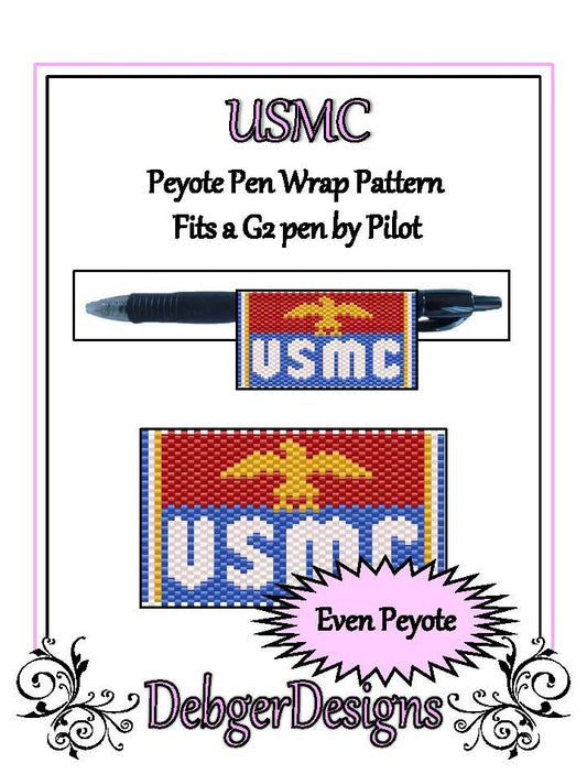 USMC Pen Wrap Pattern - PDF