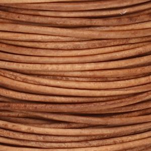 1mm Leather Dyed Antique Natural - foot