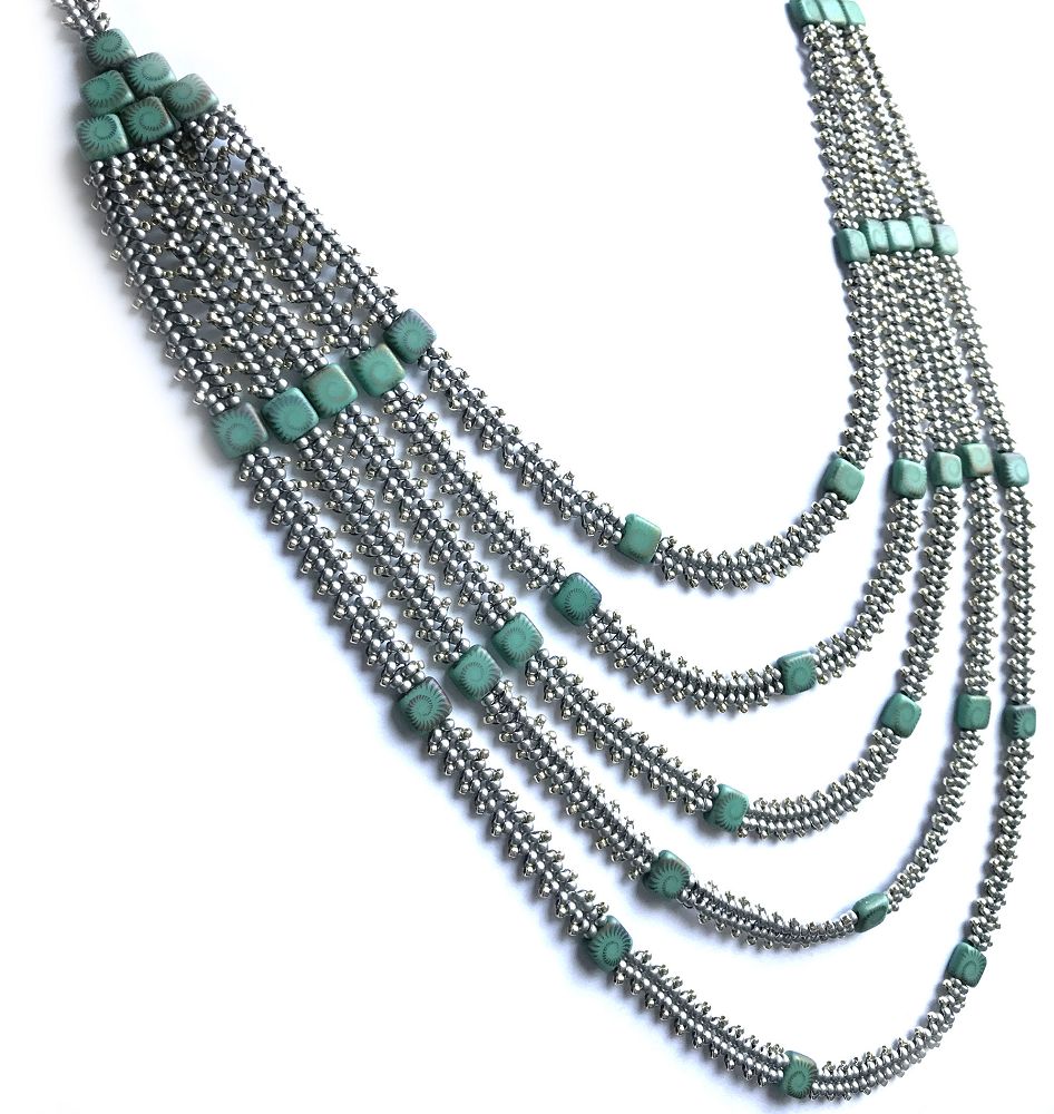 Ellipse Necklace Pattern - PDF