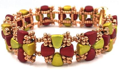 Nibble Bracelet and Earrings Pattern - PDF