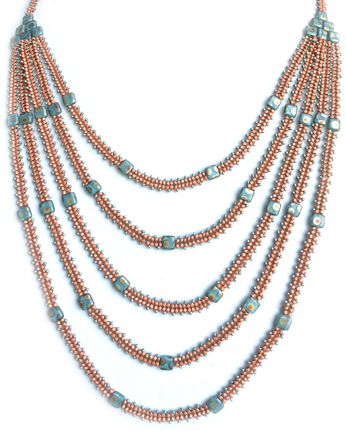 Ellipse Necklace Pattern - PDF