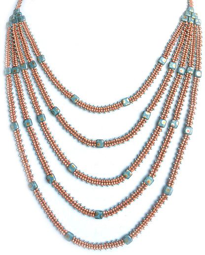 Ellipse Necklace Pattern - PDF