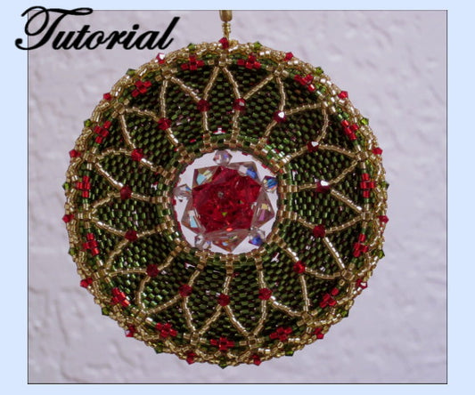Contemporary Crystal Wreath Pattern - PDF