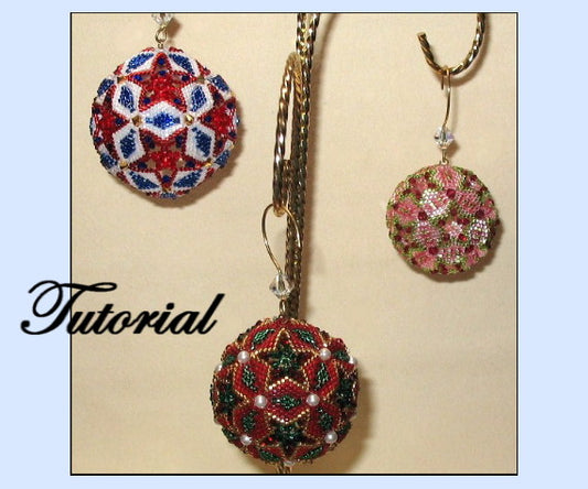 Crystal Ball Ornament Pattern - PDF