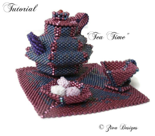 Teatime Art Deco Pattern - PDF