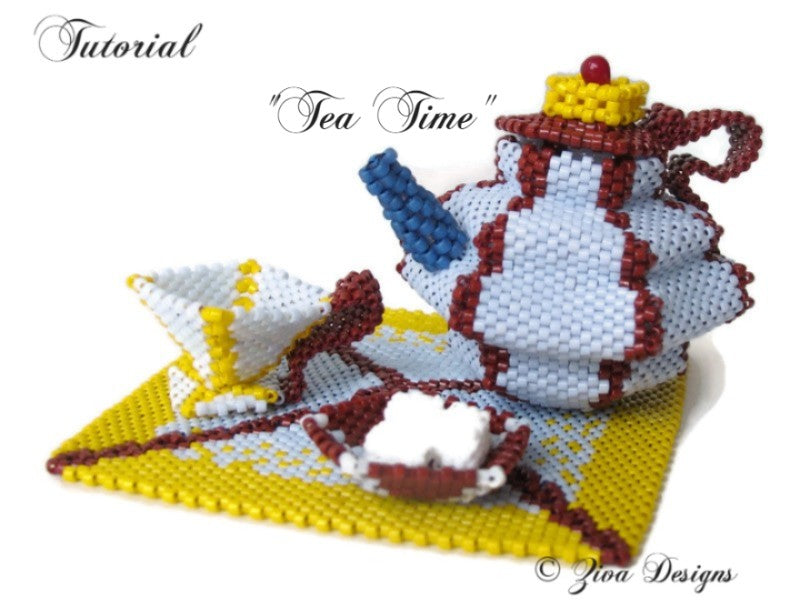 Teatime Art Deco Pattern - PDF