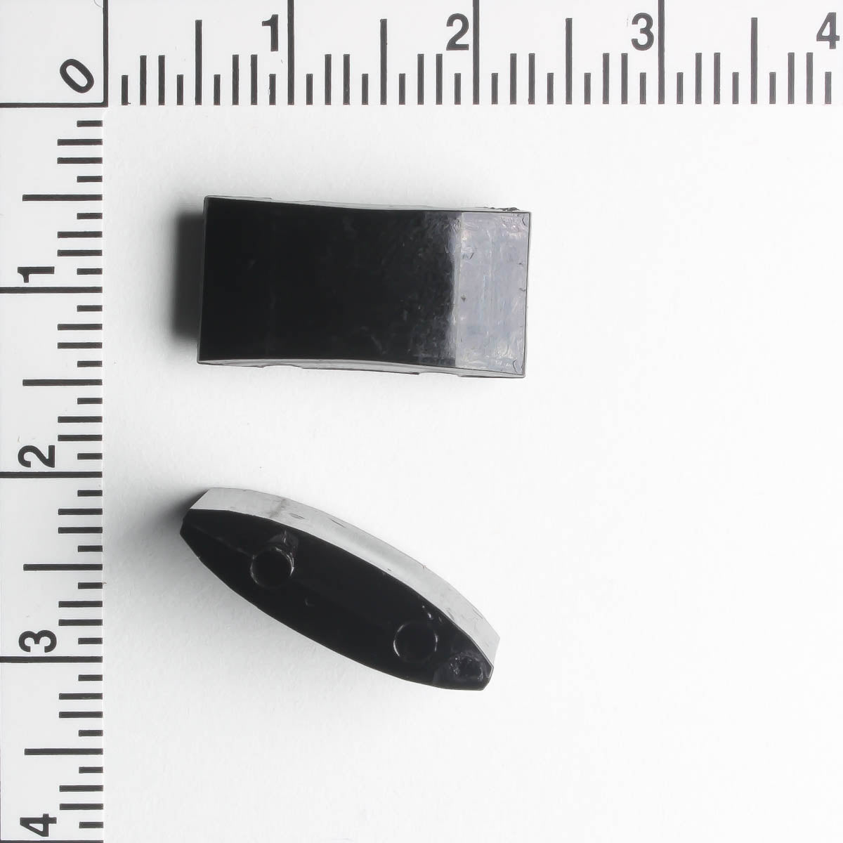 Black Carrier Beads - 20 beads