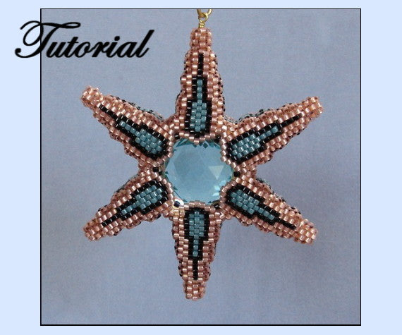6 Sided Star Pattern Large Dimensional 6 Sided Star Ornament Pattern - PDF – Jennifer Wiles ...