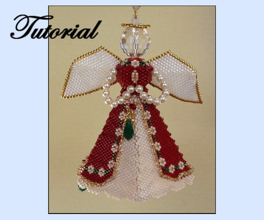 Majestic Angel Ornament Pattern - PDF