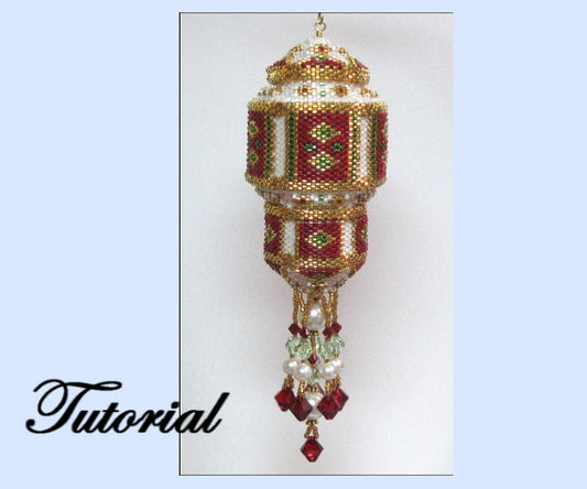 Panel Tower Ornament Pattern - PDF