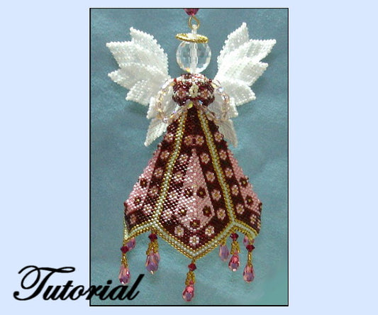 Petal Angel Ornament Pattern - PDF