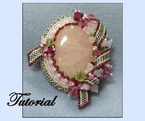 Ribbon Melody Brooch Pattern - PDF