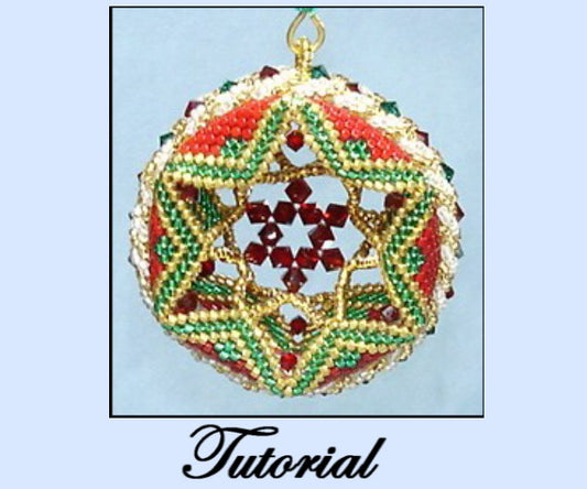 Star within Ornament with Crystal Rope Edge Pattern - PDF