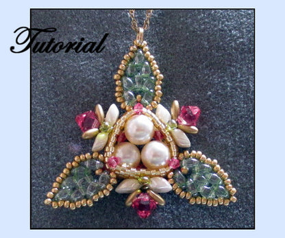 Trillium Pendant Pattern - PDF