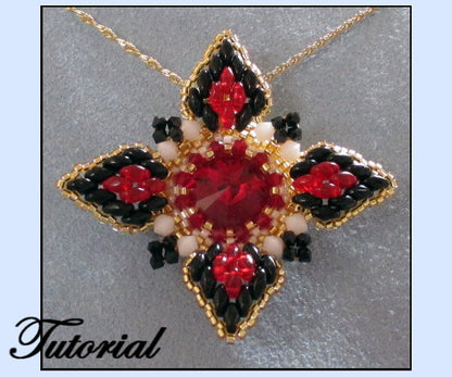 Zia Pendant Pattern - PDF