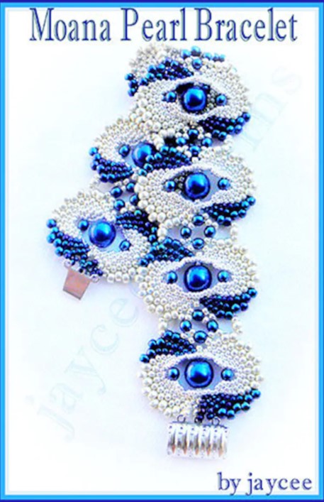 Moana Pearl Bracelet Pattern - PDF