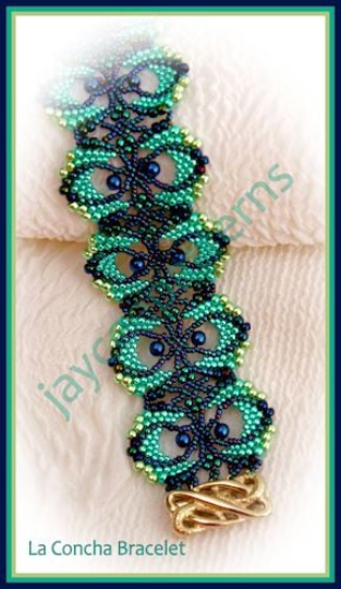 La Concha Bracelet Pattern - PDF